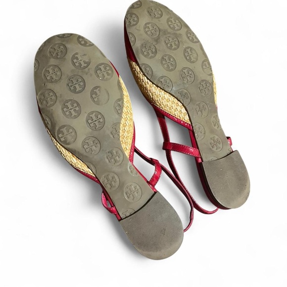 Tory Burch Red and Gold Sandals for Women - Picture 4 of 4